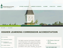 Tablet Screenshot of hlc.nsuok.edu