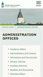 Mobile Screenshot of offices.nsuok.edu