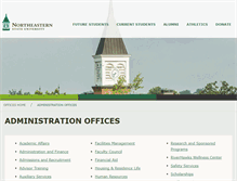 Tablet Screenshot of offices.nsuok.edu