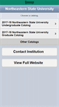 Mobile Screenshot of catalog.nsuok.edu