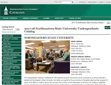 Tablet Screenshot of catalog.nsuok.edu