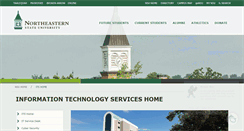 Desktop Screenshot of its.nsuok.edu