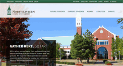 Desktop Screenshot of nsuok.edu